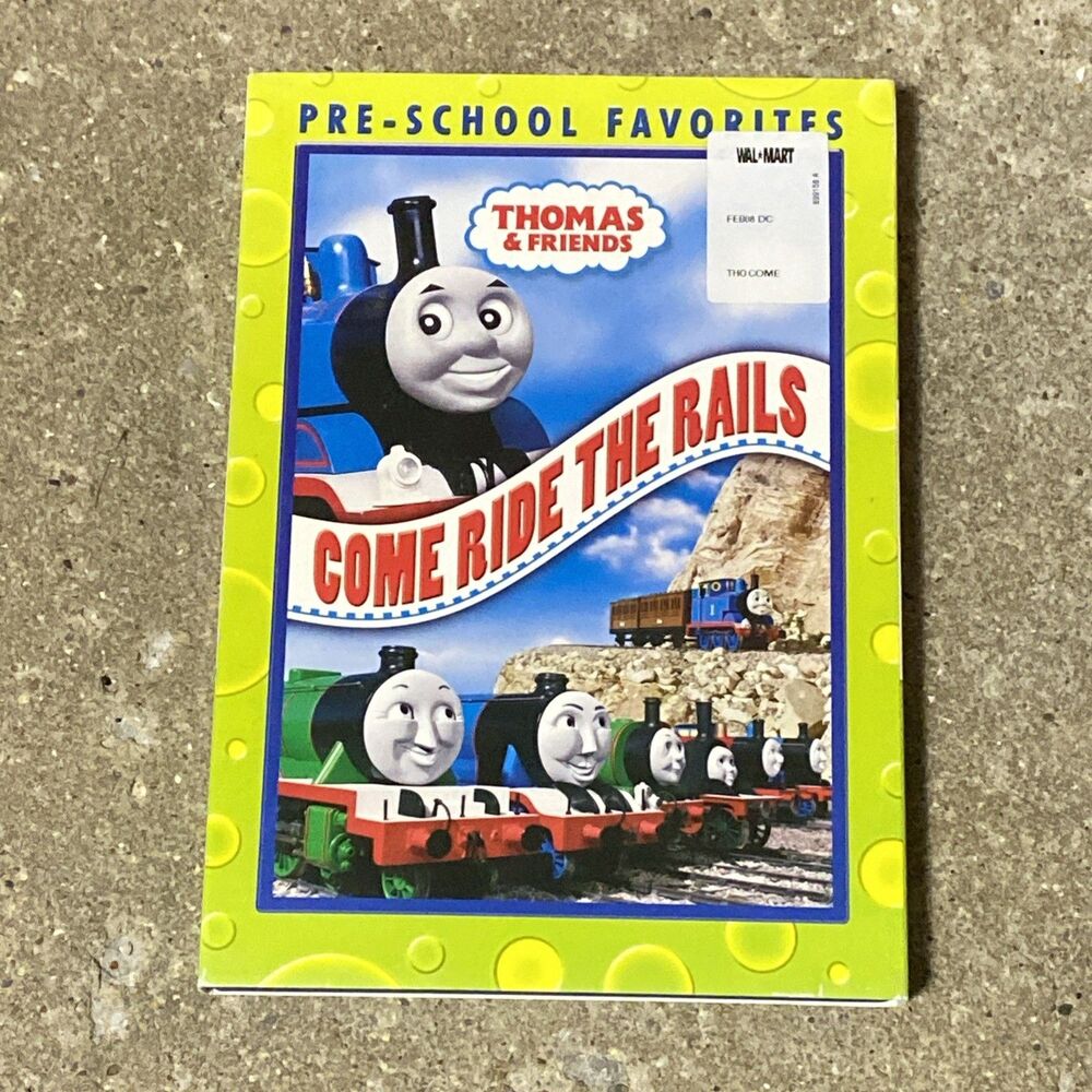Thomas and Friends Come Ride the Rails (DVD, 2006) W Slip Cover